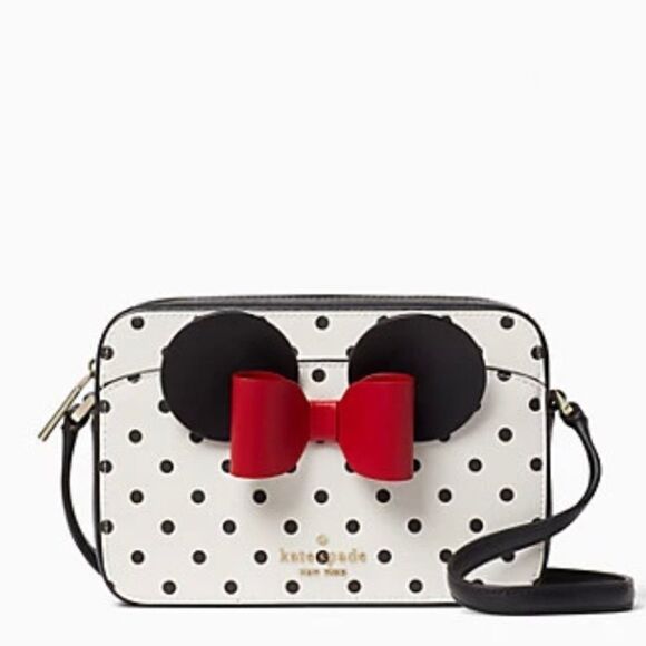 disney x kate spade new york other minnie mouse camera bag - Picture 1 of 9